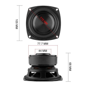 Planet Gates AIYIMA 1Pcs 4 Inch Woofer Speaker Driver Hifi 4 8 Ohm 100W Bass Sound Speaker Waterproof Subwoofer DIY Sound Home Theater