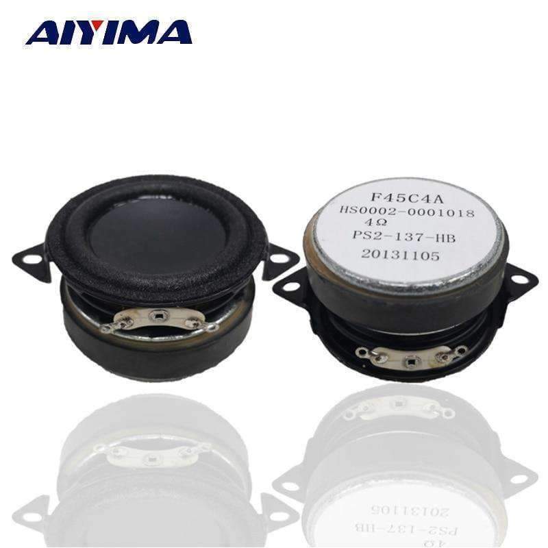 Planet Gates AIYIMA 2 db 1.5 hüvelykes audio hordozható basszus hangszóró 4Ohm 5-10W DIY Bluetooth hangszóró házimozi kiegészítőkhöz