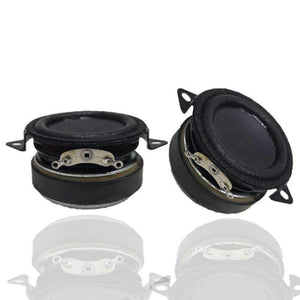 Planet Gates AIYIMA 2 бр. 1.5-инчови аудио преносими басови високоговорители 4 ома 5-10 W DIY за Bluetooth високоговорители, аксесоари за домашно кино