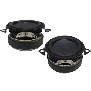 Planet Gates AIYIMA 2 бр. 1.5-инчови аудио преносими басови високоговорители 4 ома 5-10 W DIY за Bluetooth високоговорители, аксесоари за домашно кино