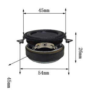 Planet Gates AIYIMA 2Pcs 1.5Inch Audio Portable Bass Speakers 4Ohm 5-10W DIY For Bluetooth Speaker Home Theater Accessories