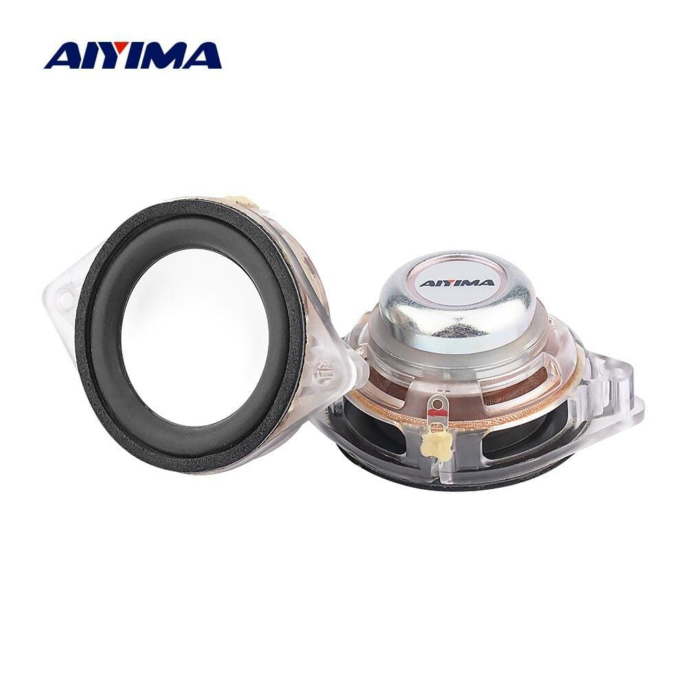 Planet Gates AIYIMA 2Pcs 1.75 Inch Full Range Audio Speaker 45MM 8 Ohm 5W Crystal Loudspeaker Home Theater Music Hifi Speaker Driver