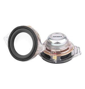 Planet Gates AIYIMA 2Pcs 1.75 Inch Full Range Audio Speaker 45MM 8 Ohm 5W Crystal Loudspeaker Home Theater Music Hifi Speaker Driver