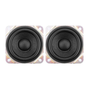 Planet Gates AIYIMA 2Pcs 2.5 Inch Full Range Speaker Units 8 Ohm 10W Sound Speaker Driver 66MM Rubber Edge Loudspeaker DIY Home Theater