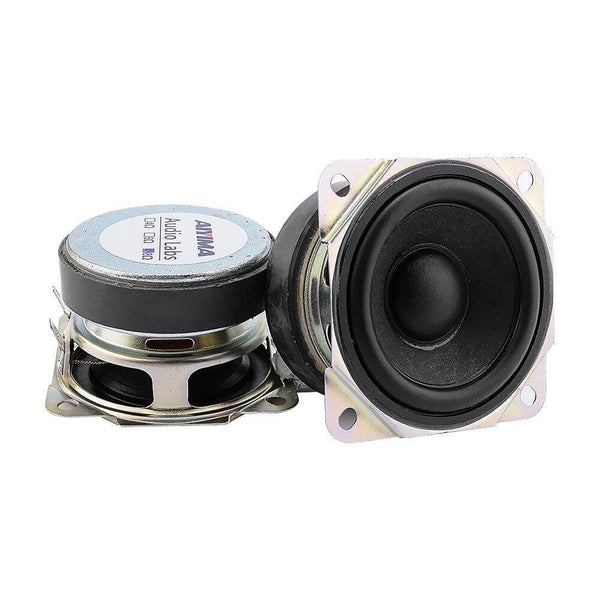 Planet Gates AIYIMA 2Pcs 2.5 Inch Full Range Speaker Units 8 Ohm 10W Sound Speaker Driver 66MM Rubber Edge Loudspeaker DIY Home Theater