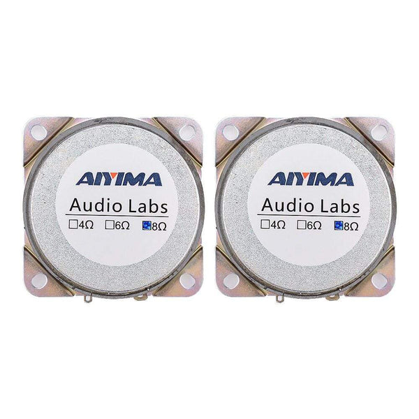 Planet Gates AIYIMA 2Pcs 2.5 Inch Full Range Speaker Units 8 Ohm 10W Sound Speaker Driver 66MM Rubber Edge Loudspeaker DIY Home Theater