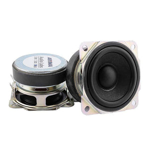 Planet Gates AIYIMA 2Pcs 2.5 Inch Full Range Speaker Units 8 Ohm 10W Sound Speaker Driver 66MM Rubber Edge Loudspeaker DIY Home Theater