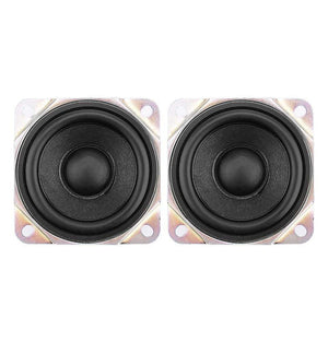 Planet Gates AIYIMA 2Pcs 2.5 Inch Full Range Speaker Units 8 Ohm 10W Sound Speaker Driver 66MM Rubber Edge Loudspeaker DIY Home Theater