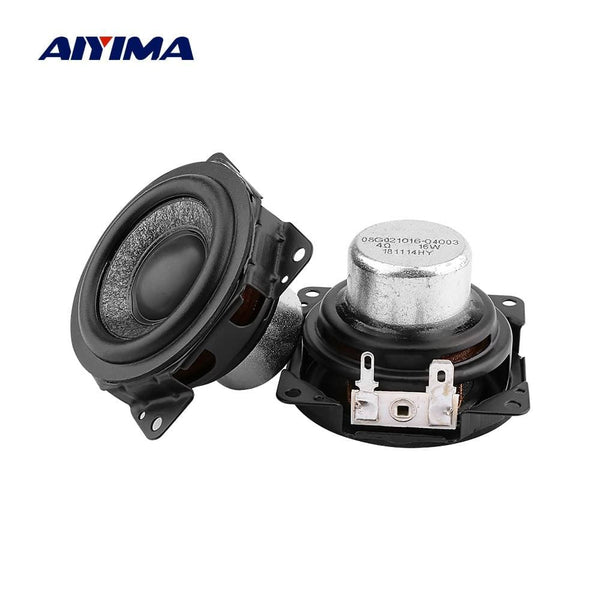 Planet Gates AIYIMA 2Pcs 2 Inch Audio MIni Speaker 4 Ohm 16 W DIY Sound Speakers Driver For SO NY Bluetooth full Range Portable Loudspeaker