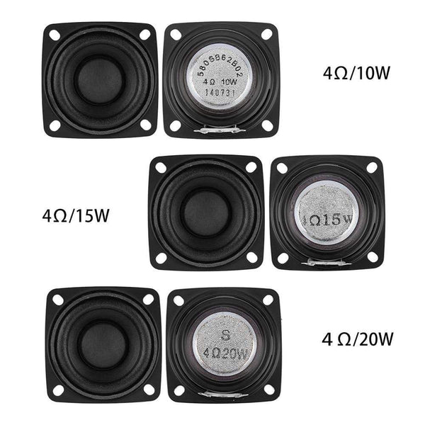 Planet Gates AIYIMA 2Pcs 2 Inch Full Range Sound Amplifier Speaker Driver 4 Ohm 10W 15W 20W Radio Loudspeaker DIY BT Speaker