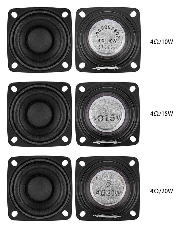 Planet Gates AIYIMA 2Pcs 2 Inch Full Range Sound Amplifier Speaker Driver 4 Ohm 10W 15W 20W Radio Loudspeaker DIY BT Speaker