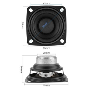 Planet Gates AIYIMA 2Pcs 2 Inch Full Range Sound Amplifier Speaker Driver 4 Ohm 20W Loudspeaker DIY Home Theater Speaker Bluetooth-compatible