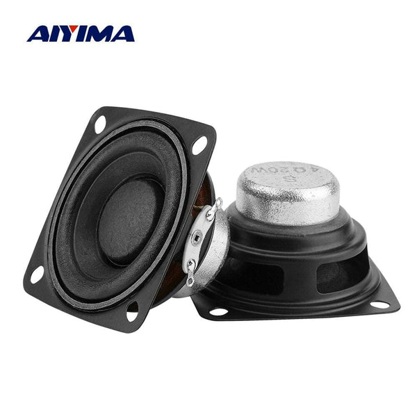Planet Gates AIYIMA 2Pcs 2 Inch Full Range Sound Amplifier Speaker Driver 4 Ohm 20W Loudspeaker DIY Home Theater Speaker Bluetooth-compatible