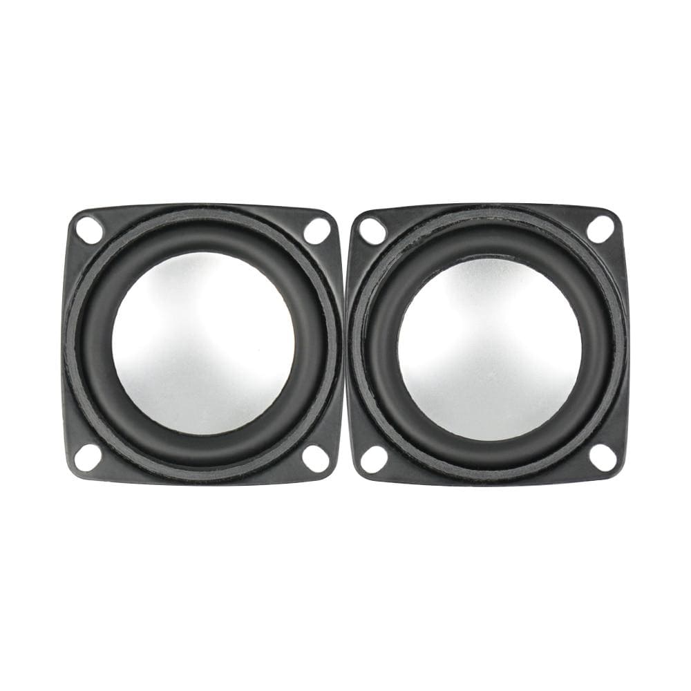 Planet Gates AIYIMA 2Pcs 2Inch Audio Speaker Driver 16 Core 4Ohm 3W Silver Speakers Pot Portable Loudspeaker DIY For Home Theater Sound Syste