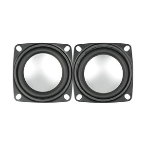 Planet Gates AIYIMA 2Pcs 2Inch Audio Speaker Driver 16 Core 4Ohm 3W Silver Speakers Pot Portable Loudspeaker DIY For Home Theater Sound Syste