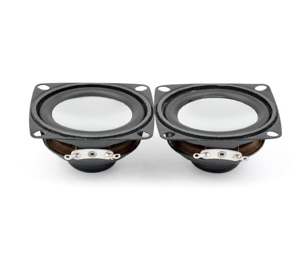 Planet Gates AIYIMA 2Pcs 2Inch Audio Speaker Driver 16 Core 4Ohm 3W Silver Speakers Pot Portable Loudspeaker DIY For Home Theater Sound Syste