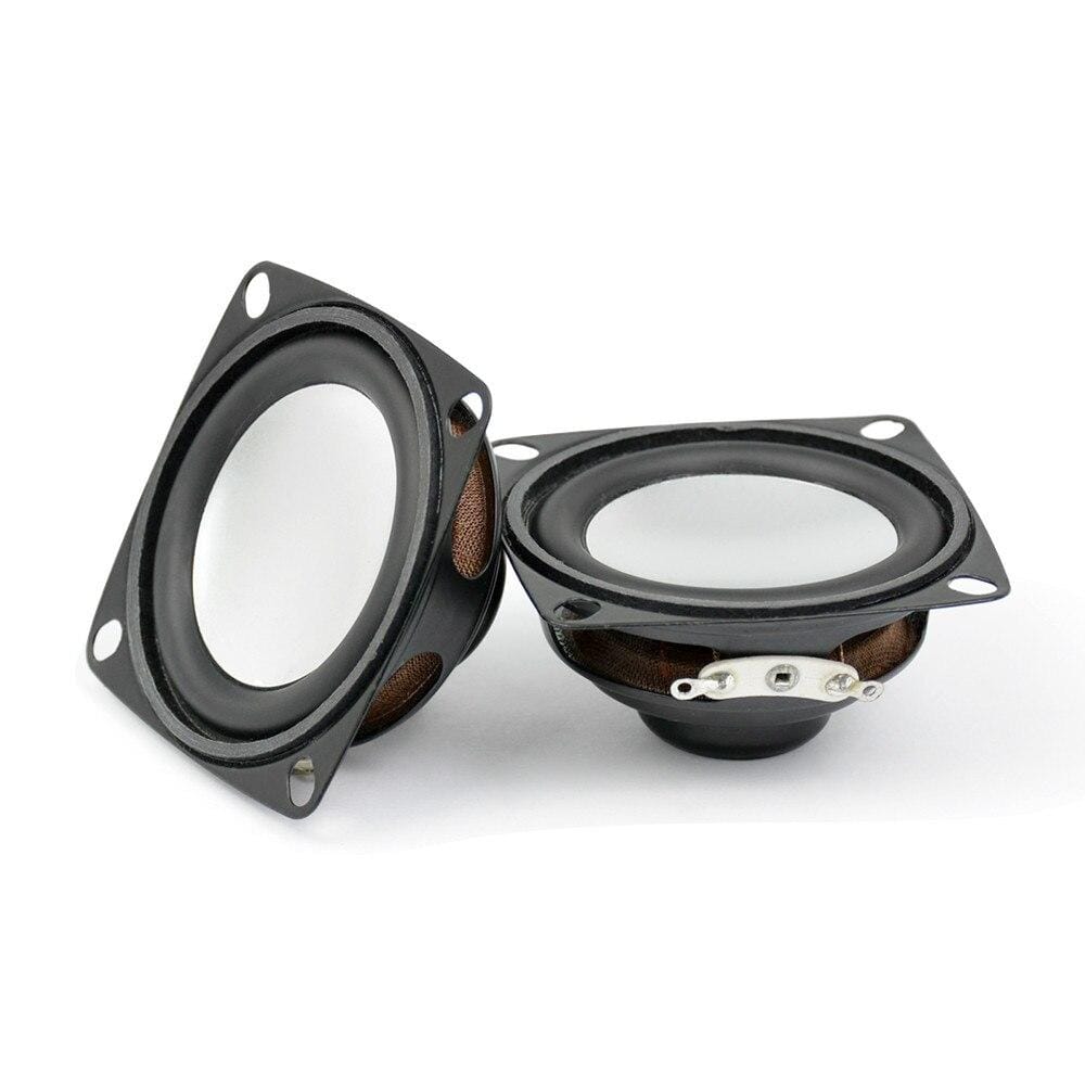 Planet Gates AIYIMA 2Pcs 2Inch Audio Speaker Driver 16 Core 4Ohm 3W Silver Speakers Pot Portable Loudspeaker DIY For Home Theater Sound Syste