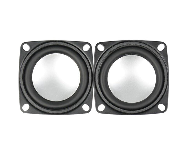 Planet Gates AIYIMA 2Pcs 2Inch Audio Speaker Driver 16 Core 4Ohm 3W Silver Speakers Pot Portable Loudspeaker DIY For Home Theater Sound Syste