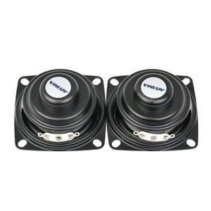 Planet Gates AIYIMA 2Pcs 2Inch Audio Speaker Driver 16 Core 4Ohm 3W Silver Speakers Pot Portable Loudspeaker DIY For Home Theater Sound Syste