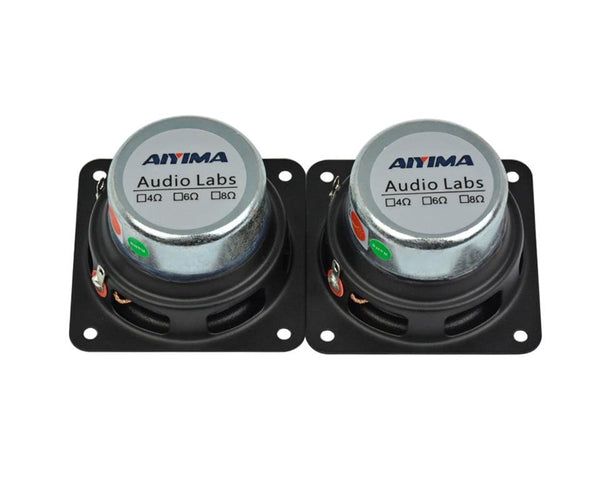 Planet Gates AIYIMA 2Pcs 2Inch Portable Speakers Driver 8 Ohm 20W Full Range Fever Speaker DIY For Home Theater Audio Speakers
