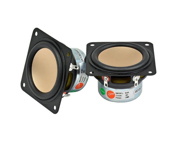 Planet Gates AIYIMA 2Pcs 2Inch Portable Speakers Driver 8 Ohm 20W Full Range Fever Speaker DIY For Home Theater Audio Speakers