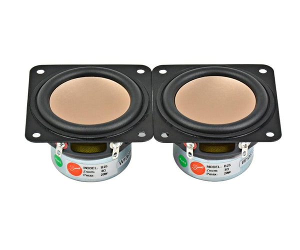 Planet Gates AIYIMA 2Pcs 2Inch Portable Speakers Driver 8 Ohm 20W Full Range Fever Speaker DIY For Home Theater Audio Speakers