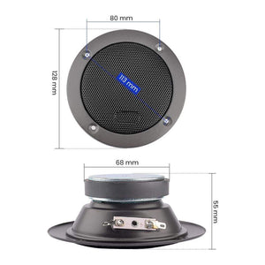Planet Gates AIYIMA 2Pcs 3 4 5 Inch Midrange Bass Speaker Driver High Power Tweeter Loudspeaker DIY Home Theater HiFi Music Woofer Speaker