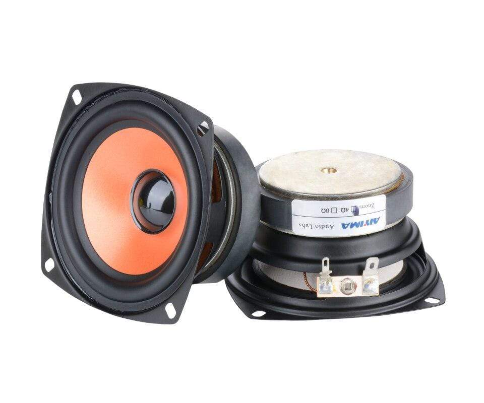Planet Gates AIYIMA 2Pcs 3.5 Inch Full Range Speakers Driver 4 Ohm 20W Portable Sound Speaker Column Loudspeaker DIY Audio Home Theater