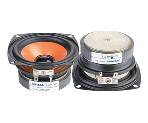 Planet Gates AIYIMA 2Pcs 3.5 Inch Full Range Speakers Driver 4 Ohm 20W Portable Sound Speaker Column Loudspeaker DIY Audio Home Theater