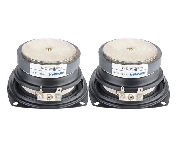 Planet Gates AIYIMA 2Pcs 3.5 Inch Full Range Speakers Driver 4 Ohm 20W Portable Sound Speaker Column Loudspeaker DIY Audio Home Theater