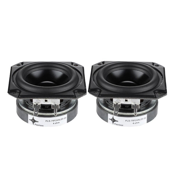 Planet Gates AIYIMA 2Pcs 3 Inch Audio Speaker 4 Ohm 40W Full Range Speaker Driver Bookshelf Sound Loudapeaker Home Theater