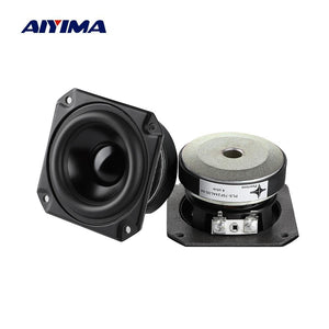 Planet Gates AIYIMA 2Pcs 3 Inch Audio Speaker 4 Ohm 40W Full Range Speaker Driver Bookshelf Sound Loudapeaker Home Theater