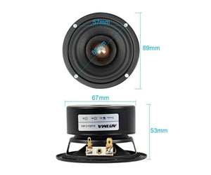 Planet Gates AIYIMA 2Pcs 3 Inch Audio Speaker 4Ohm 8Ohm 15W Full Range Speaker Driver HIFI Treble Mediant Bass Loudspeaker DIY