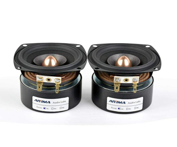 Planet Gates AIYIMA 2Pcs 3 Inch Audio Speaker 4Ohm 8Ohm 15W Full Range Speaker Driver HIFI Treble Mediant Bass Loudspeaker DIY