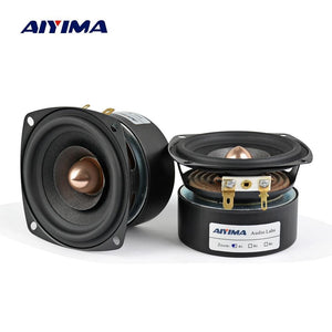 Planet Gates AIYIMA 2Pcs 3 Inch Audio Speaker 4Ohm 8Ohm 15W Full Range Speaker Driver HIFI Treble Mediant Bass Loudspeaker DIY