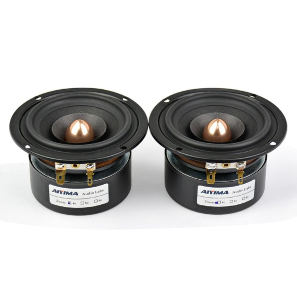 Planet Gates AIYIMA 2Pcs 3 Inch Audio Speaker 4Ohm 8Ohm 15W Full Range Speaker Driver HIFI Treble Mediant Bass Loudspeaker DIY