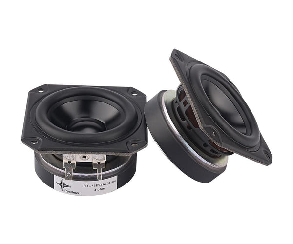 Planet Gates AIYIMA 2Pcs 3 Inch Full Range Speaker Driver 4 Ohm 40W Bookshelf Speaker Loudapeaker Home Theater