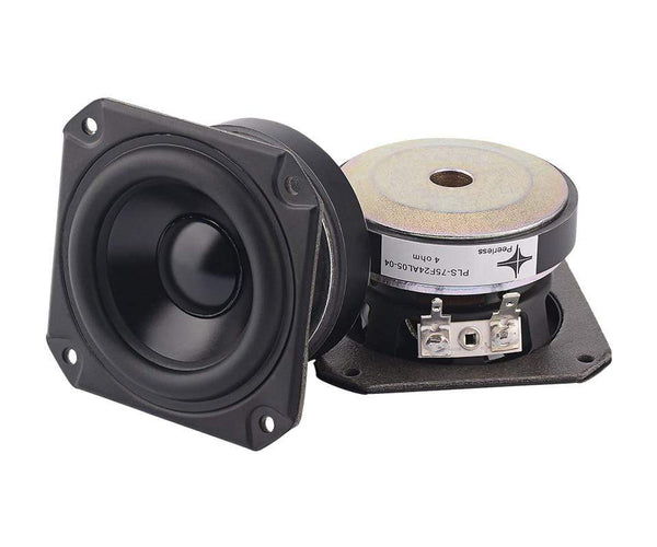 Planet Gates AIYIMA 2Pcs 3 Inch Full Range Speaker Driver 4 Ohm 40W Bookshelf Speaker Loudapeaker Home Theater