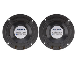 Planet Gates AIYIMA 2Pcs 3 Inch Mid Range Audio Speaker Driver 4 8 Ohm 15W Car Sound Speaker Wool Paper Cone Aluminum Full Range Loudspeaker