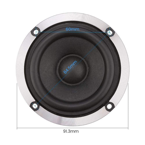 Planet Gates AIYIMA 2Pcs 3 Inch Mid Range Audio Speaker Driver 4 8 Ohm 15W Car Sound Speaker Wool Paper Cone Aluminum Full Range Loudspeaker