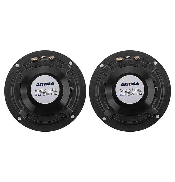 Planet Gates AIYIMA 2Pcs 3 Inch Mid Range Speakers Driver 4 8 Ohm 15W Wool Basin Aluminum Frame Sound Music Speaker DIY Car Loudspeaker