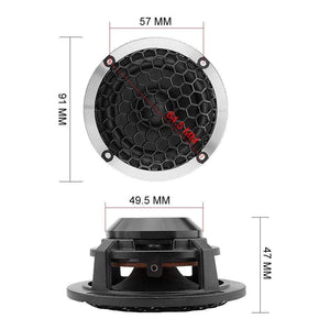 Planet Gates AIYIMA 2Pcs 3 Inch Mid Range Speakers Driver 4 8 Ohm 15W Wool Basin Aluminum Frame Sound Music Speaker DIY Car Loudspeaker