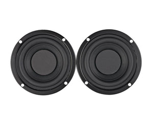 Planet Gates AIYIMA 2Pcs 3 Inch Subwoofer Audio Speaker Driver 4 8 Ohm 25W Portable Hifi Stereo Speakers Woofer Loudspeaker Horn