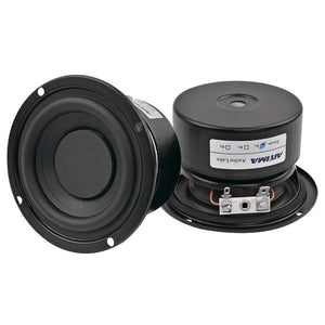 Planet Gates AIYIMA 2Pcs 3 Inch Subwoofer Audio Speaker Driver 4 8 Ohm 25W Portable Hifi Stereo Speakers Woofer Loudspeaker Horn