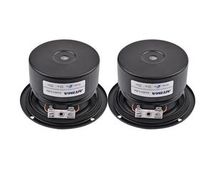 Planet Gates AIYIMA 2Pcs 3 Inch Subwoofer Audio Speaker Driver 4 8 Ohm 25W Portable Hifi Stereo Speakers Woofer Loudspeaker Horn