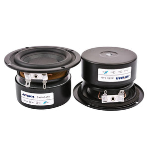 Planet Gates AIYIMA 2Pcs 3 Inch Subwoofer Audio Speaker Driver 4 8 Ohm 25W Portable Hifi Stereo Speakers Woofer Loudspeaker Horn