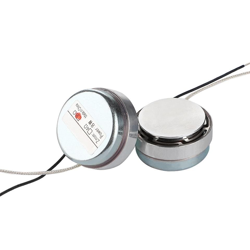 Planet Gates AIYIMA 2Pcs 30MM Vibration Resonance Speaker 8 Ohm 8W Mini Full Range Speakers DIY Home Theater Sound System Driver