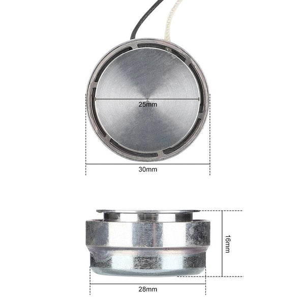 Planet Gates AIYIMA 2Pcs 30MM Vibration Resonance Speaker 8 Ohm 8W Mini Full Range Speakers DIY Home Theater Sound System Driver