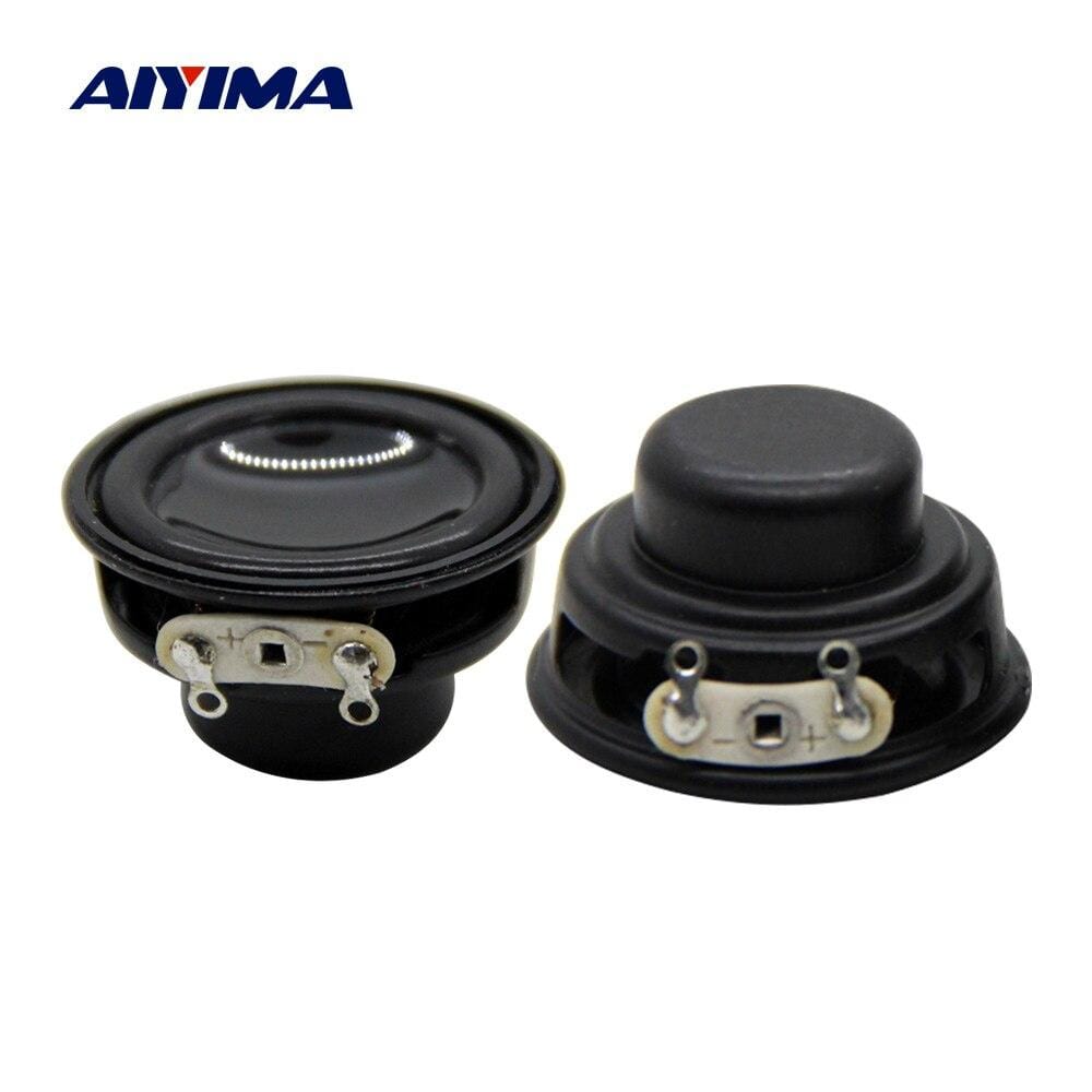 Planet Gates AIYIMA 2Pcs 32MM Audio Full Range Mini Speaker Driver Inner Magnetic 4 Ohm 3W DIY Multimedia Music Sound Speaker Home Theater