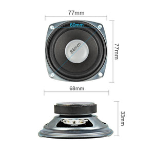 Planet Gates AIYIMA 2Pcs 3Inch 4Ohm 5W Portable Tweeter Speaker Driver DIY For Mini Altavoz PC Stereo Bluetooth Speaker Home Theater System